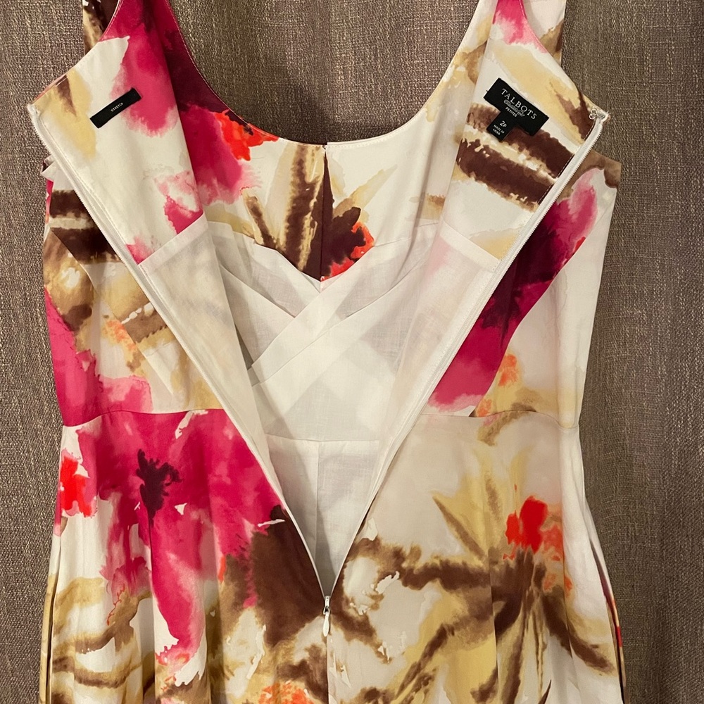 Talbots A-line Sleeveless Dress - Picture 7 of 11
